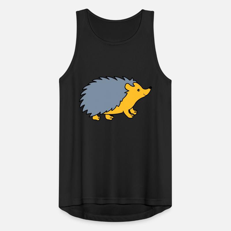 igel comic Männer Tank Top atmungsaktiv