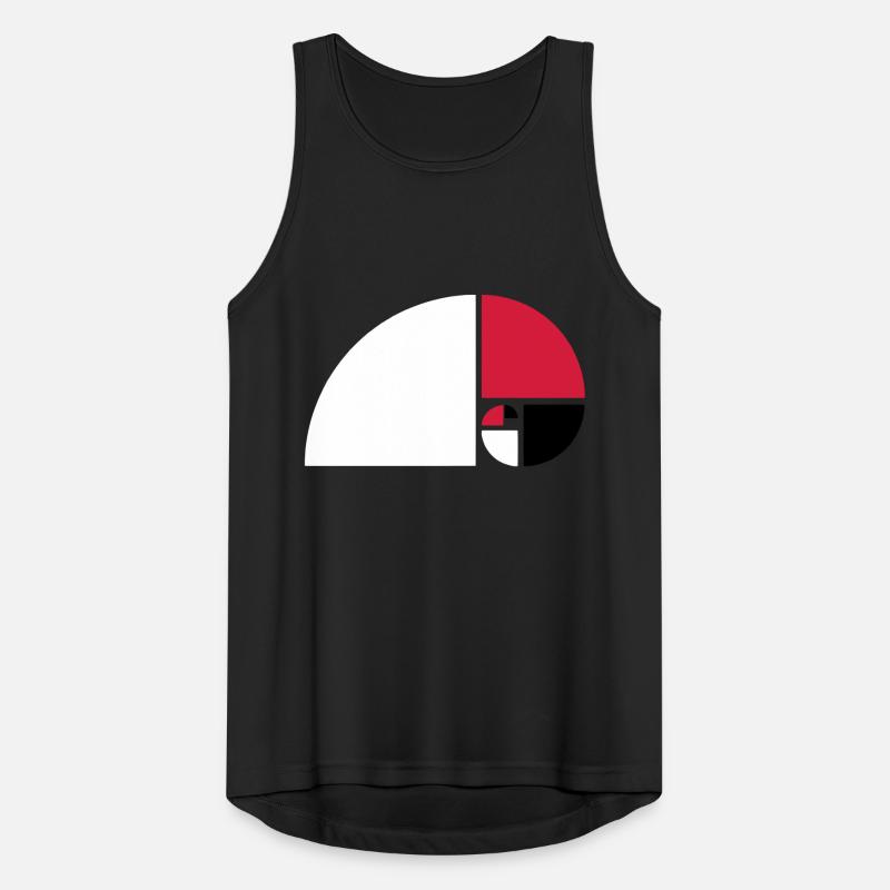Fibonacci Men's Breathable Tank Top