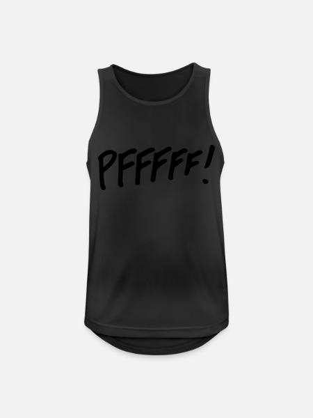 Pffff! - Débardeur respirant Homme - noir