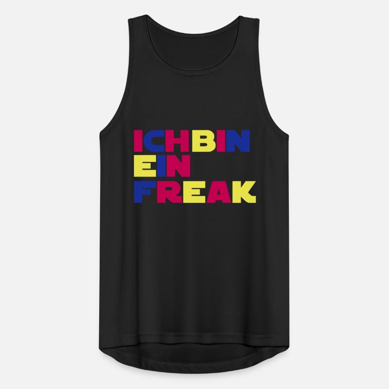 Ich bin ein Freak Männer Tank Top atmungsaktiv