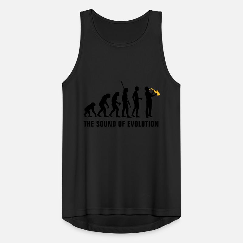 evolution_saxophon_b_2c Männer Tank Top atmungsaktiv