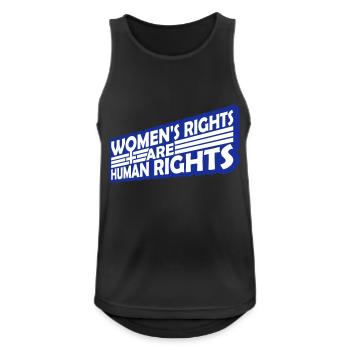 womens rights feminist quote - Men's Breathable Tank Top - black - Front - Nick (188cm)