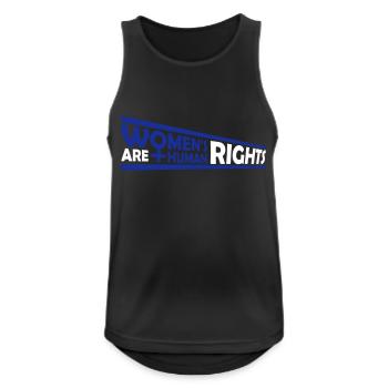 womens rights feminist quote - Men's Breathable Tank Top - black - Front - Nick (188cm)
