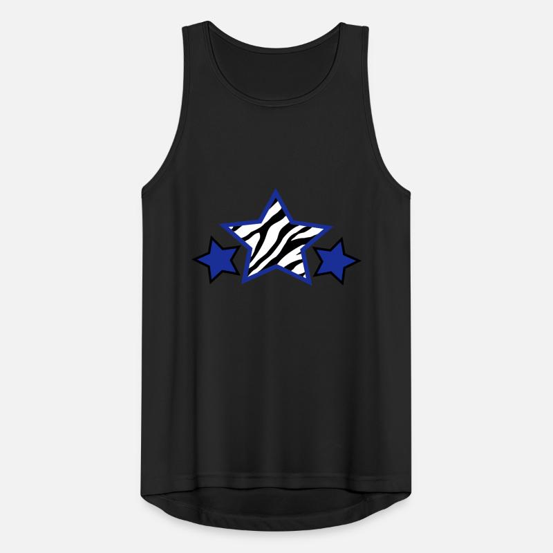 zebrastar Männer Tank Top atmungsaktiv