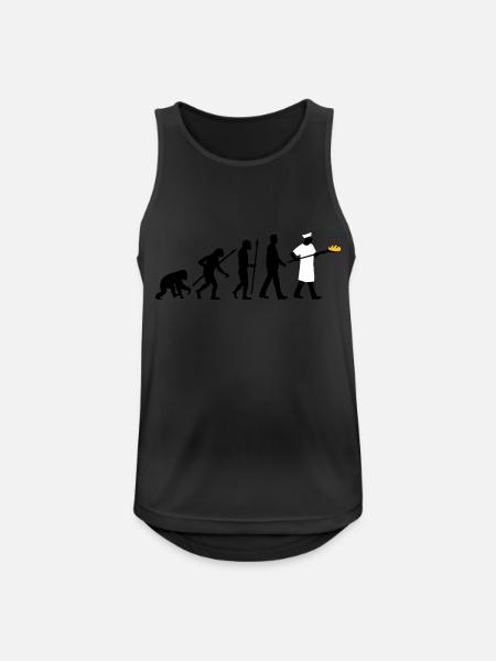 evolution_backer_122013_b_3c - Männer Tank Top atmungsaktiv - Schwarz