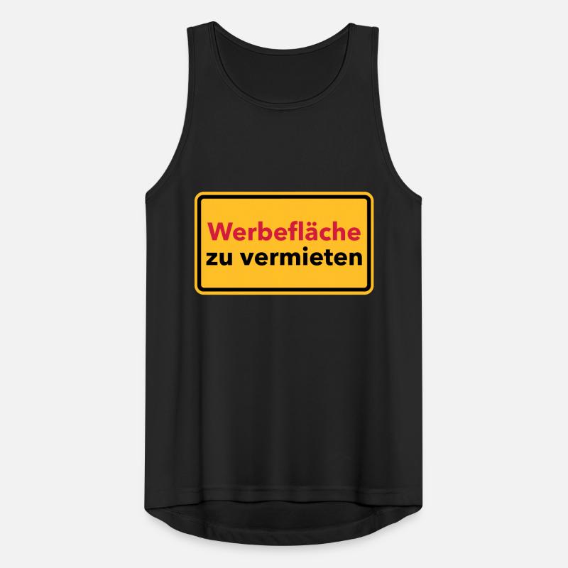 Werbung Männer Tank Top atmungsaktiv
