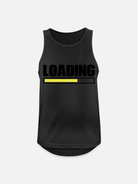 Loading - Men's Breathable Tank Top - black