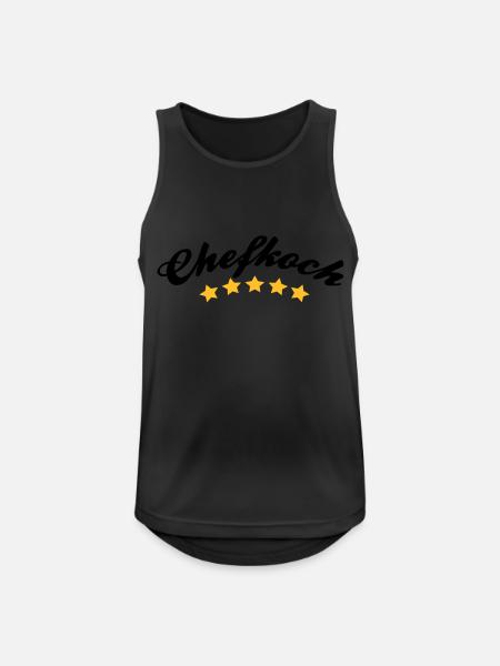 chef - Débardeur respirant Homme - noir