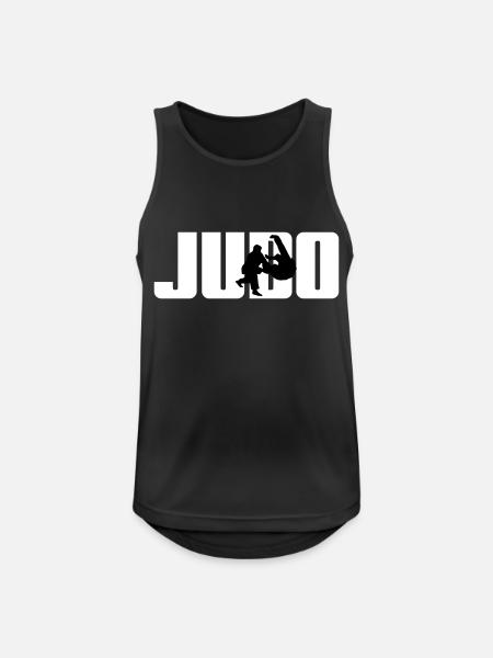 Judo Judoka - Men's Breathable Tank Top - black