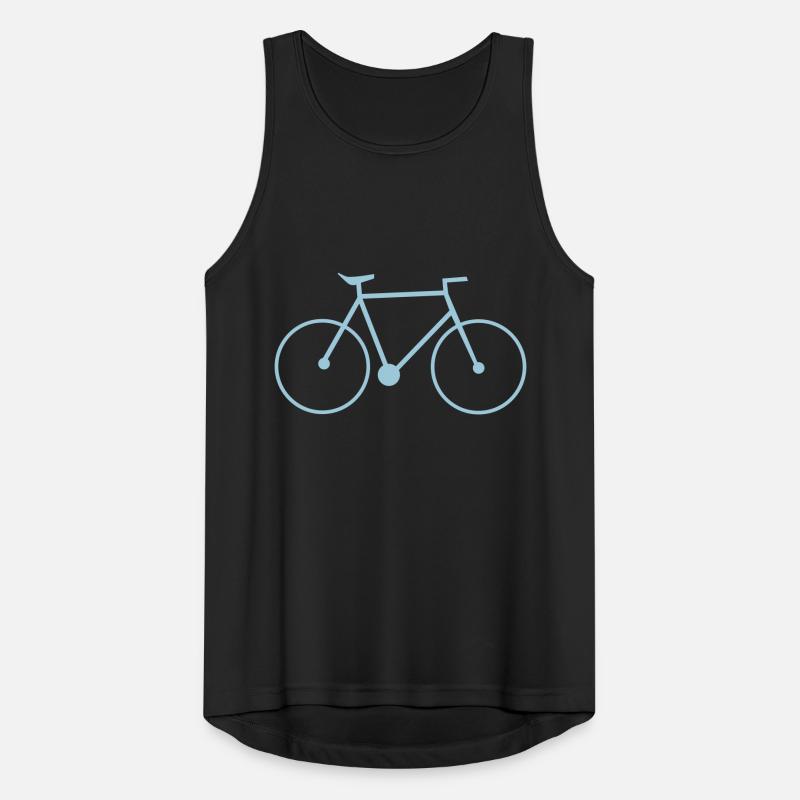 bicyclette Drahtesel de roue de fixie Débardeur respirant Homme
