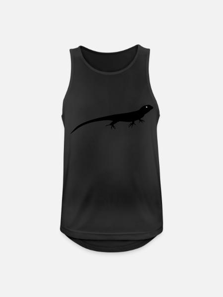 lizard - Men's Breathable Tank Top - black