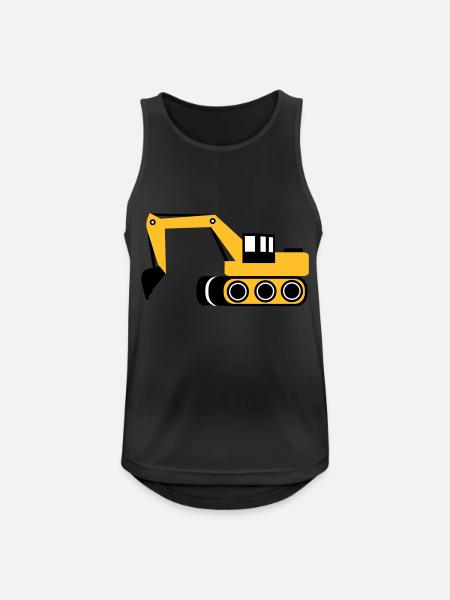 Digger - Men's Breathable Tank Top - black