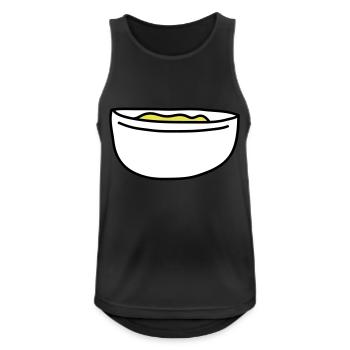 Mixing Bowl - Männer Tank Top atmungsaktiv - Schwarz - Vorne - Nick (188cm)
