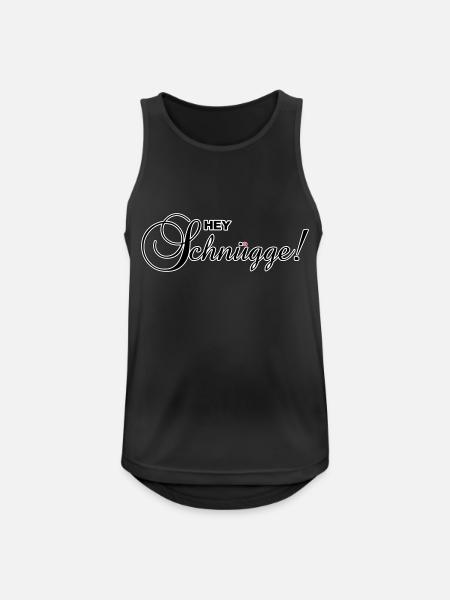 Hey fun! - Men's Breathable Tank Top - black