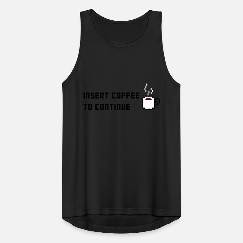 Insert Coffee to continue Men's Breathable Tank Top