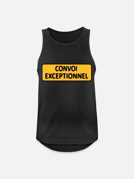 Convoi Exeptionnel - Débardeur respirant Homme - noir