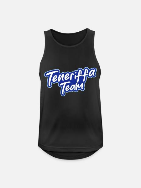 Tenerife Team - Men's Breathable Tank Top - black