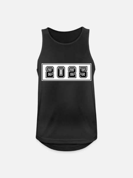 Année 2025 - Débardeur respirant Homme - noir