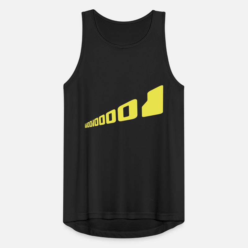 Binär Code Programm Sprache Männer Tank Top atmungsaktiv