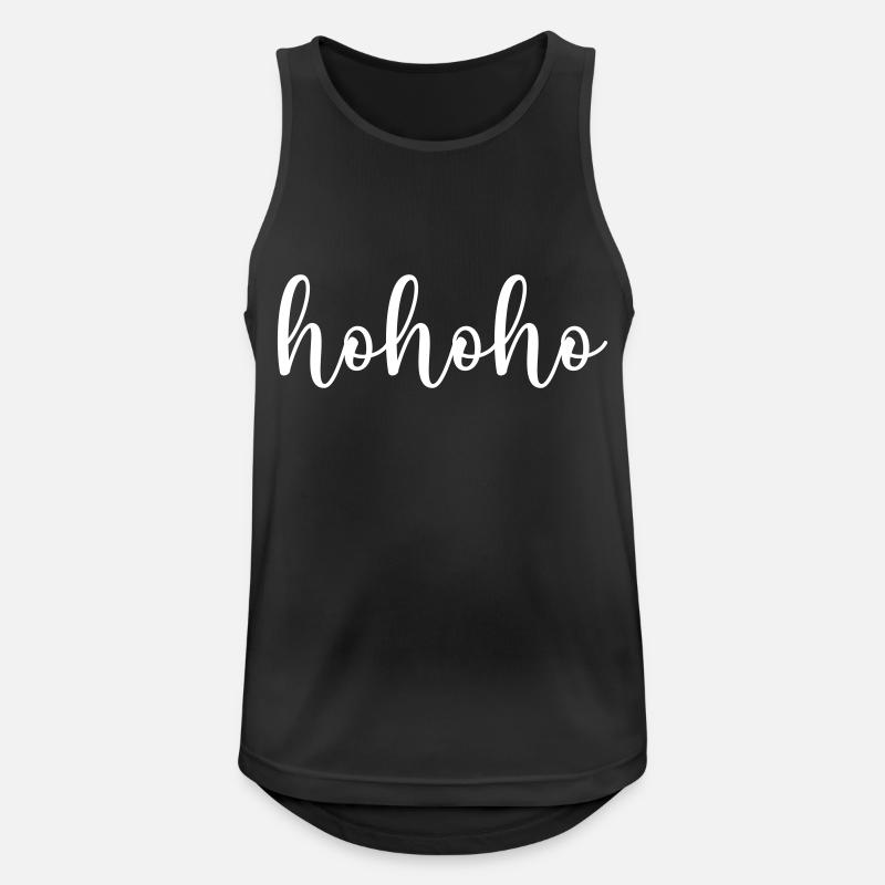hohoho - Men's Breathable Tank Top - black