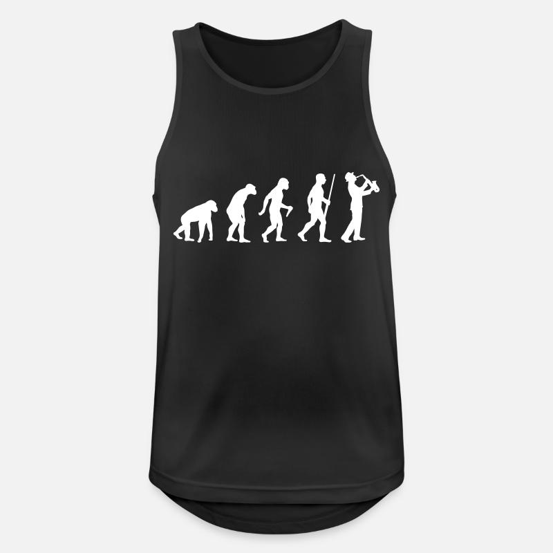 Jazz Evolution - Men's Breathable Tank Top - black
