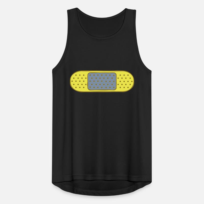 Patch Dots Design Men's Breathable Tank Top