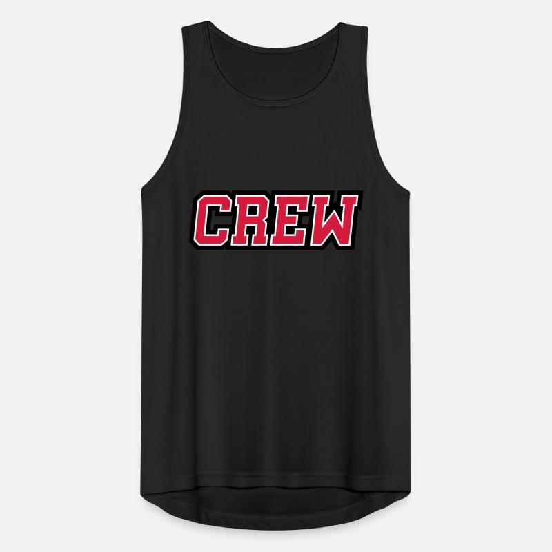 Crew Männer Tank Top atmungsaktiv