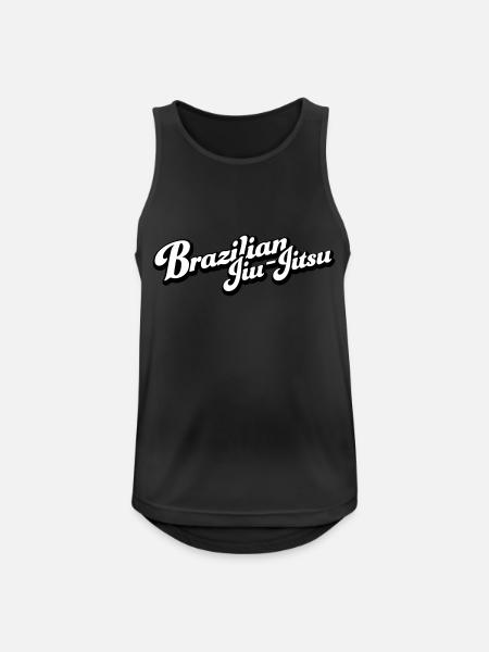 Brazilian jiu-jitsu - Men's Breathable Tank Top - black