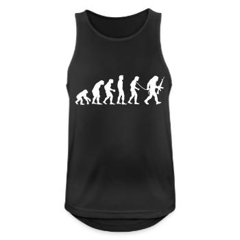 Affen_ (R) evolution - Men's Breathable Tank Top - black - Front - Nick (188cm)