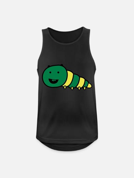 lustige_raupe - Men's Breathable Tank Top - black