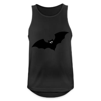 bat - Men's Breathable Tank Top - black - Front - Nick (188cm)