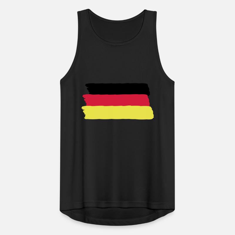 Germany Men's Breathable Tank Top