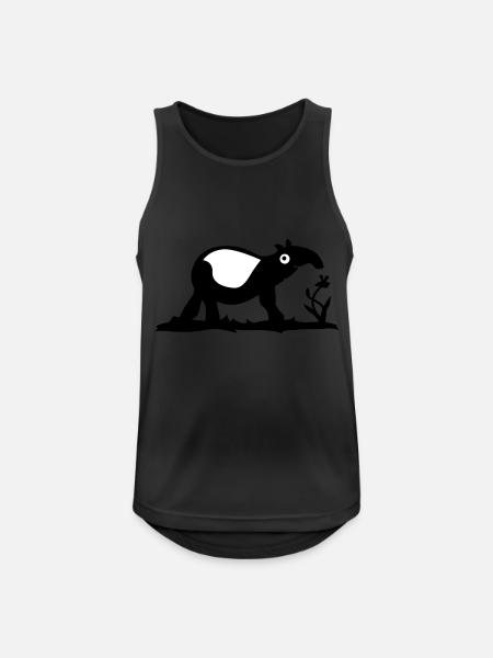 Tapir - Men's Breathable Tank Top - black