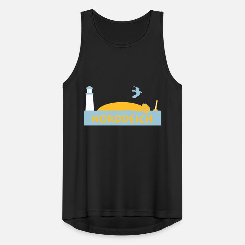 norddeich Männer Tank Top atmungsaktiv
