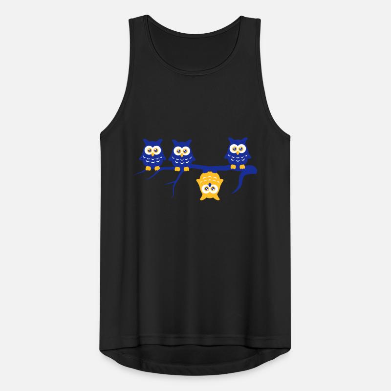Be different 4 owls Abdulazeez differ Men's Breathable Tank Top
