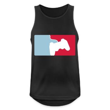 ESPORT - Men's Breathable Tank Top - black - Front - Nick (188cm)