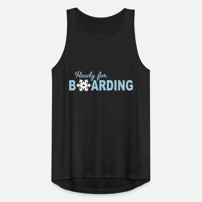 Snowboard Männer Tank Top atmungsaktiv