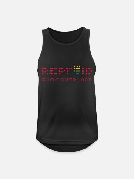 Reptilians Real Game - Men's Breathable Tank Top - black