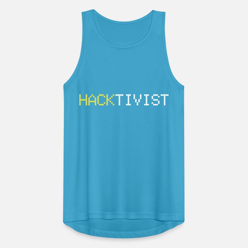 Hacktivist, Hacker, C++, Computer, Informatik Männer Tank Top atmungsaktiv