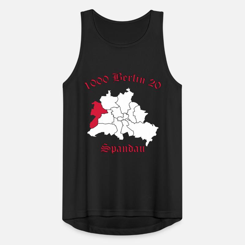 1000 Berlin 20 - Berlin Spandau (vector) Men's Breathable Tank Top