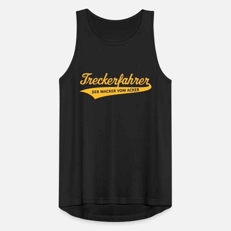 Treckerfahrer – Der Macker Vom Acker (Trecker) Männer Tank Top atmungsaktiv