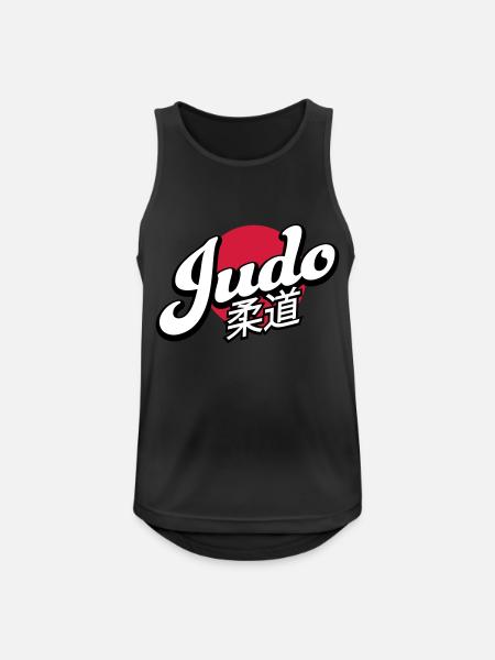 judo - Men's Breathable Tank Top - black
