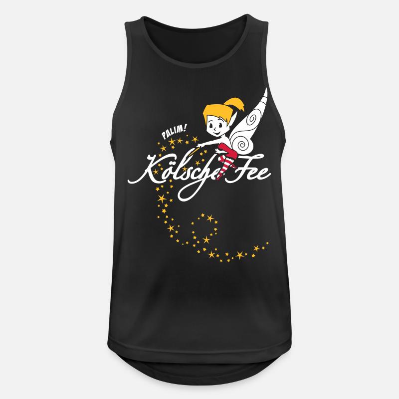 Kölsche Fee - Men's Breathable Tank Top - black