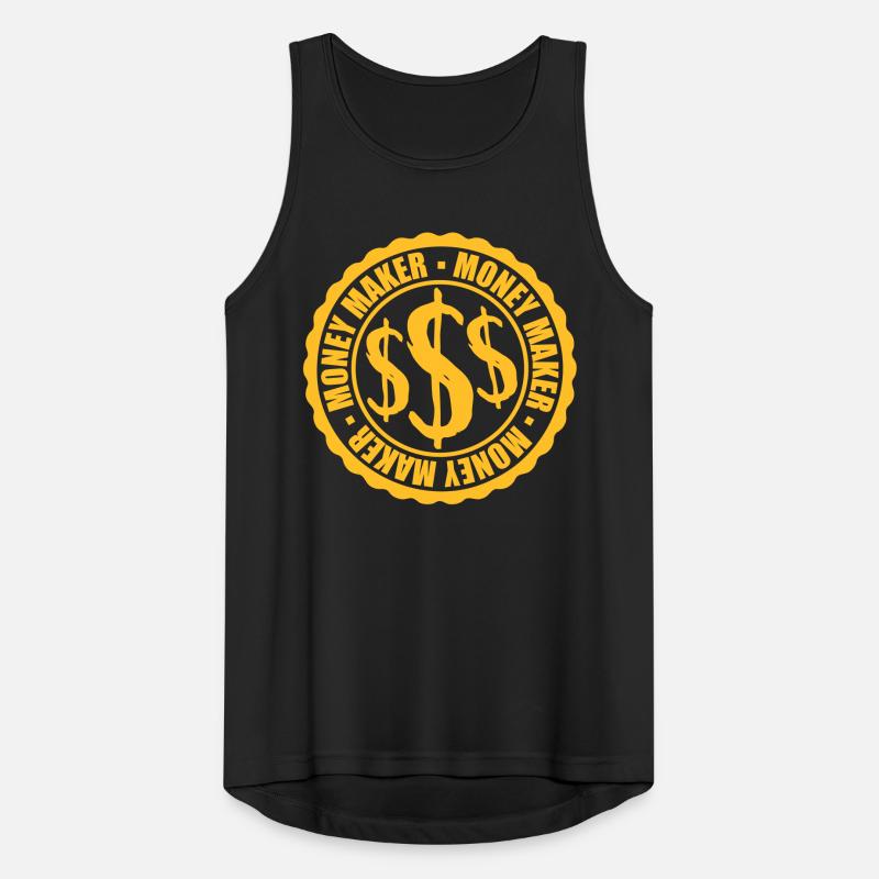 Stamp Dollar Money Maker Men's Breathable Tank Top