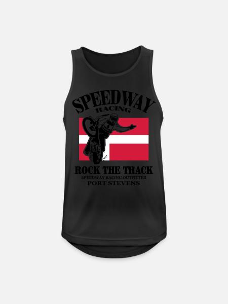 Speedway - Denmark - Men's Breathable Tank Top - black