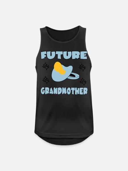 Future grandmother - Men's Breathable Tank Top - black