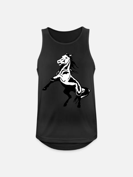 blockedTitle - Men's Breathable Tank Top - black