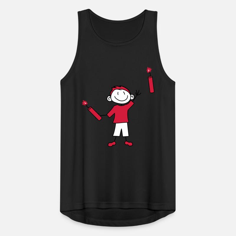 dynamit tnt nitro kuender bombe throw explosion a Men's Breathable Tank Top