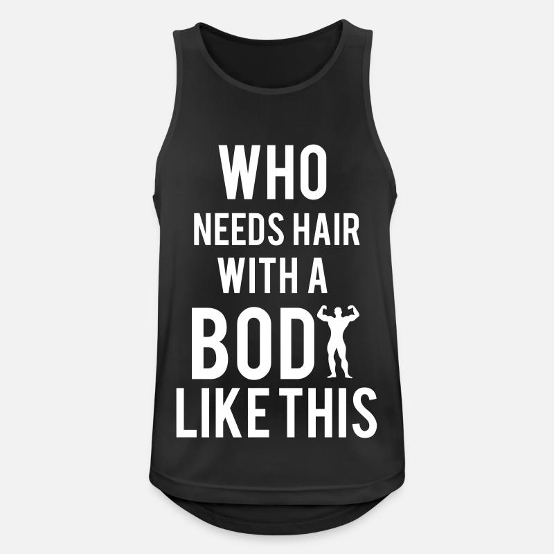 Bodybuilding - Men's Breathable Tank Top - undefined