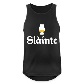 T-shirt Whisky Slàinte - Débardeur respirant Homme - noir - Devant - Nick (188cm)